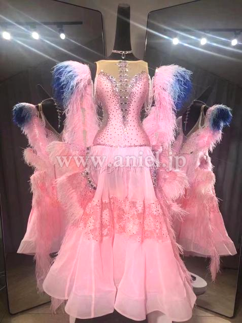 M6945・ピンク&青※試着不可