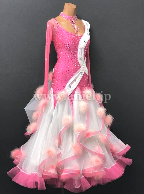 M7107・ピンク&白※試着不可