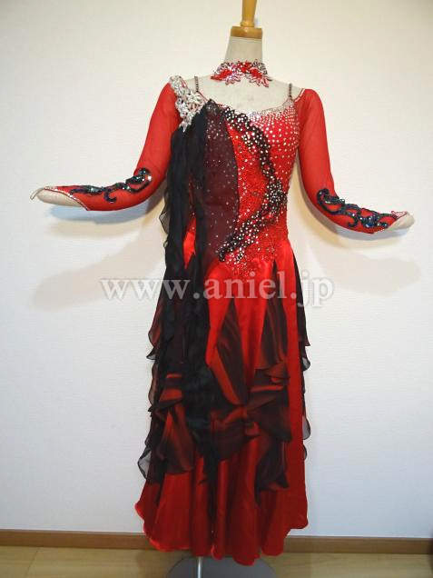 M4436・赤&黒※試着不可