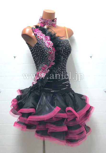 L7094・黒&ピンク※試着不可