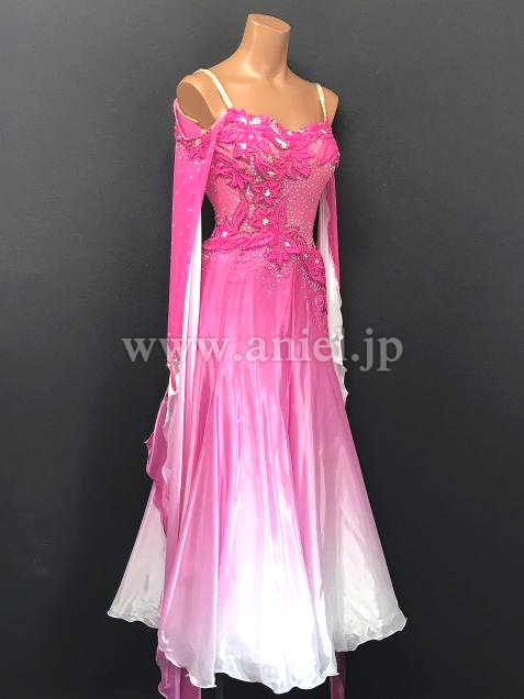 M7098・ピンク&白