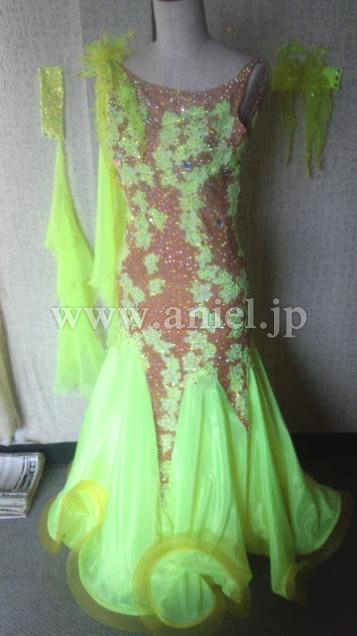 M5137・黄色&ベージュ