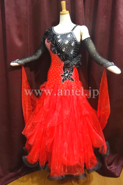 M3076・赤&黒※試着不可