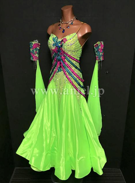 B66・黄緑&ピンク