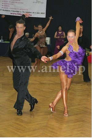 L1742・紫&マリーゴールドフリンジ