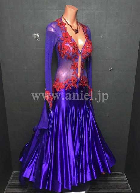 BM3226・【チャコット】紫&赤