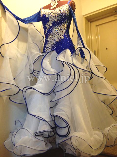 M2430・白&ロイヤルブルー