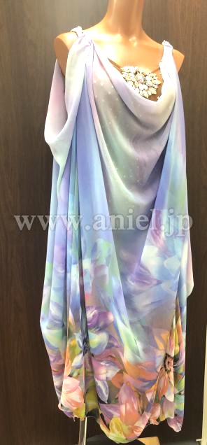 L5381・カラフルルンバドレス