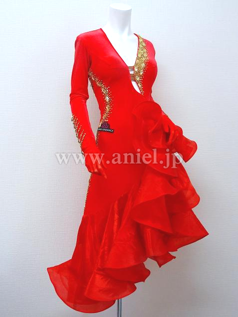 L4059・赤&ゴールド