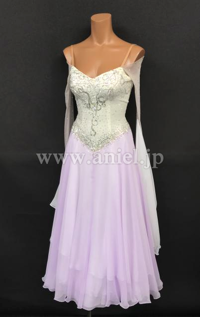 M8062・白&ラベンダー※試着不可