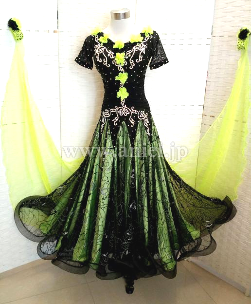 M3616・黄緑&黒※試着不可