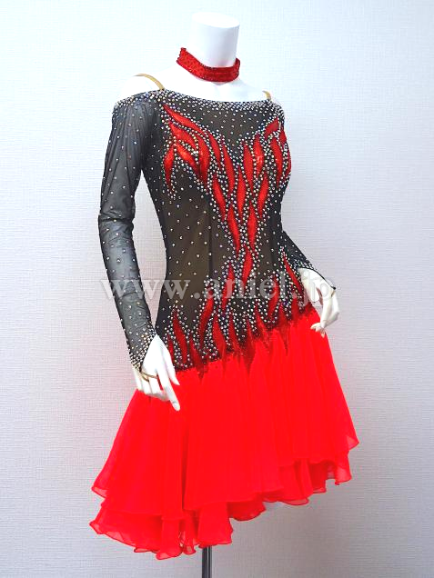 L4081・赤&黒※試着不可