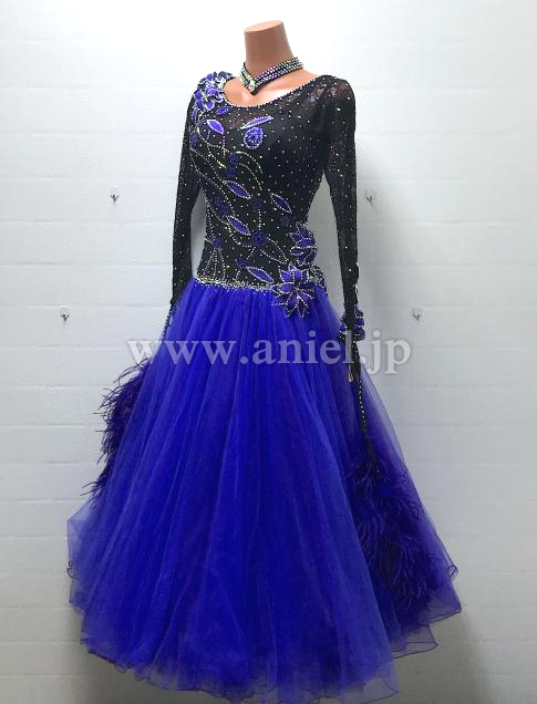 M8696・黒&紫※試着不可