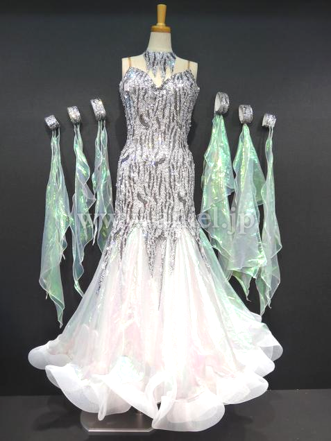 M3097・【Michelini】白&シルバー