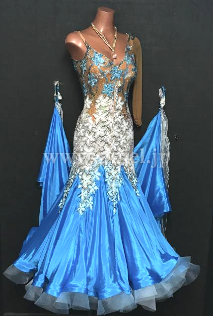 M8686・【RS】水色&ベージュ