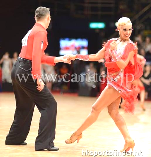 L3671・【Abraham Martinez】赤&オーロラ【クリスティーナ着用】