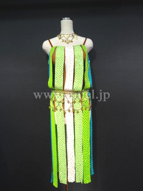 L2269・【Micheliniセール】グリーン&白