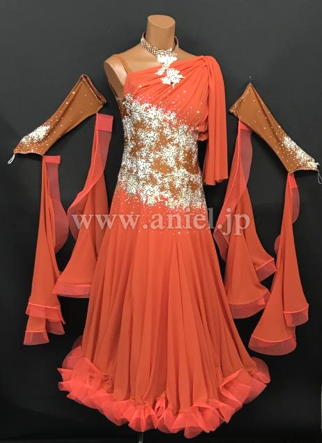 M6081・赤オレンジ※試着不可