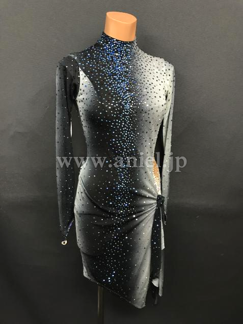 L6695・黒グレー