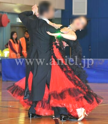 M2454・赤&黒・※試着不可