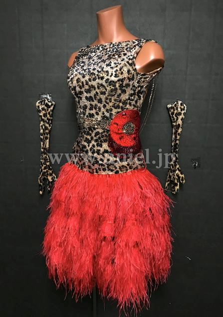 A71・【Dong Xin】ヒョウ柄&赤※試着不可!!12月19日まで!!