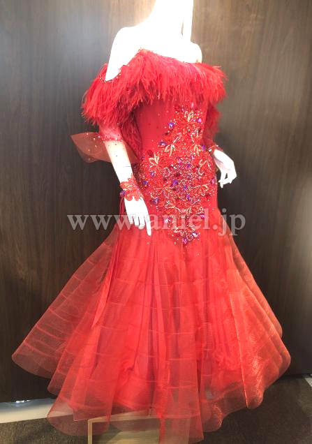 M6335・【チャコット】赤