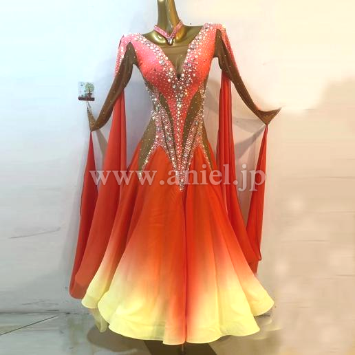 M6983・黄&赤※試着不可