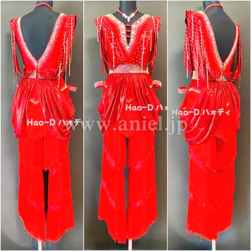 L7097・赤&メタリックレッド