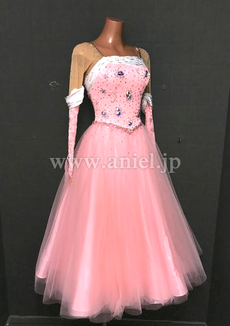 M8699・【チャコット】ピンク&白