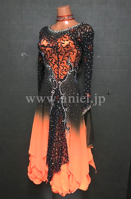 M8727・黒&オレンジ