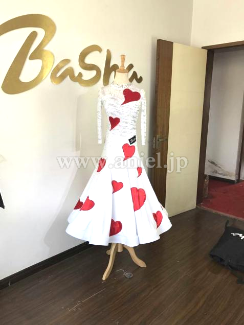 M4470・白&ハート※試着不可