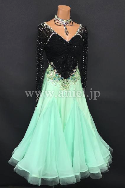 M8072・黒&ペパーミント※試着不可