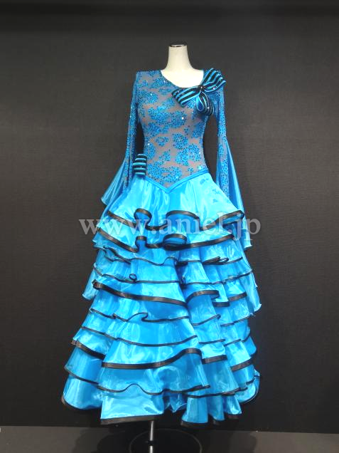 PM2870・【CBM】青&黒リボン