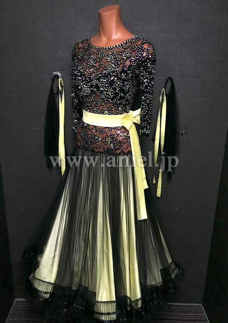 M9276・黒&クリームイエロー