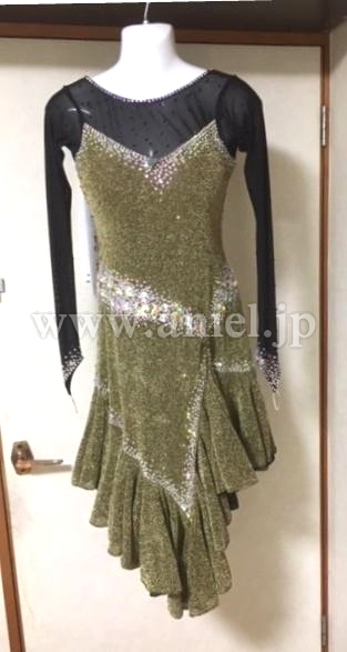 L3693・黒&ゴールド※試着不可