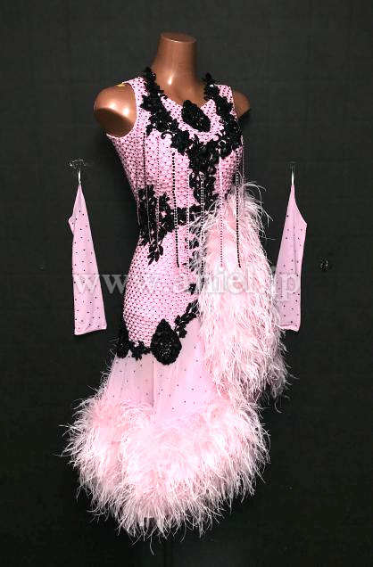 L6362・ピンク&黒