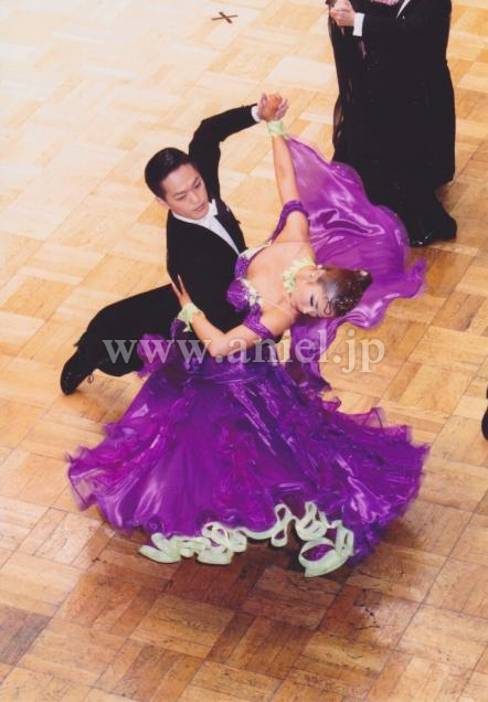 M2471・紫&ライムイエロー