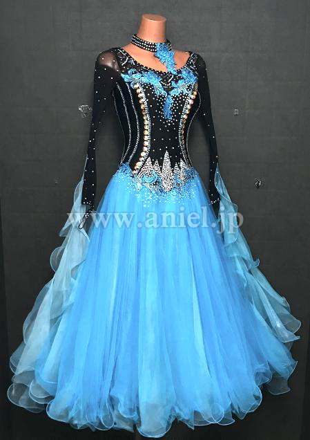 M6457・黒&青※試着不可　