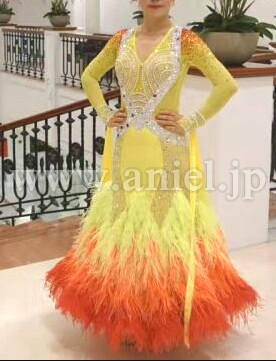 M4491・黄&赤・※試着不可