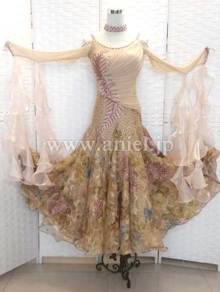 M2501・ベージュ柄