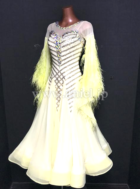 M8722・【gentil】黄羽根