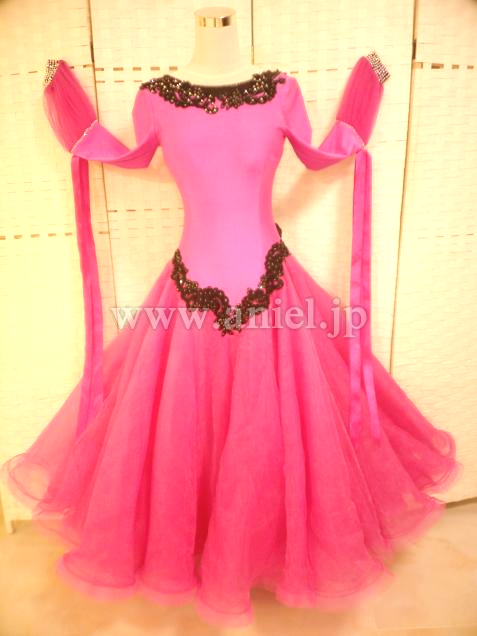 M4492・ピンク&黒※試着不可