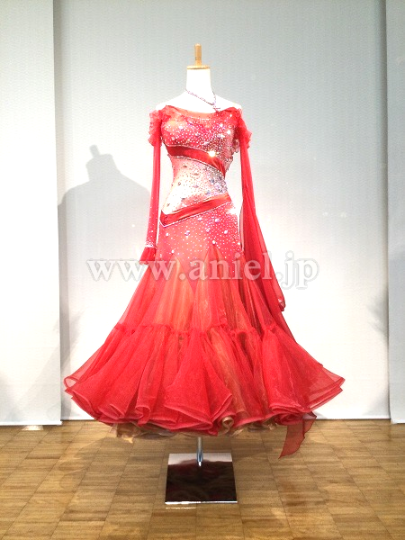 M8101・【RS】赤&ベージュ※試着不可