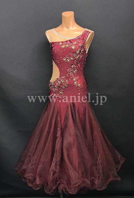 M8084・ワインレッド※試着不可