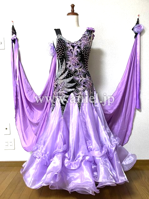 M4078・ラベンダー&黒