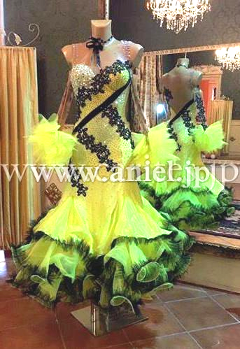 M6953・【Silvia Design】蛍光イエロー&黒