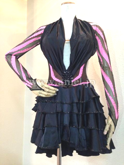 L1807・黒&ピンク※試着不可