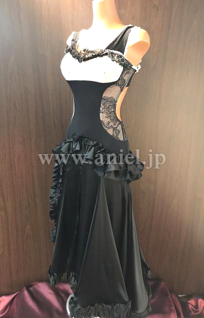 L5397・【タカダンス】黒パソドレス