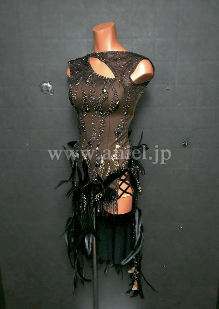 AL7215・【チャコット】黒&ゴールド