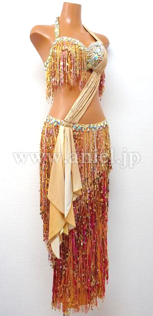 L4932・ベージュ&ピンク【DSI】※試着不可